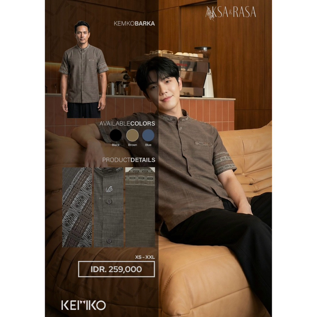 RABBANI ORI - baju koko KEMKO BARKA PDK