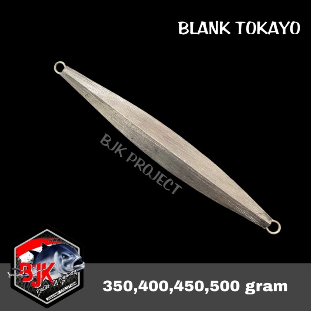 BLANK METAL JIG TOKAYO III 350g s/d 500g SIAP EPOXY UMPAN PANCING BJK PROJECT