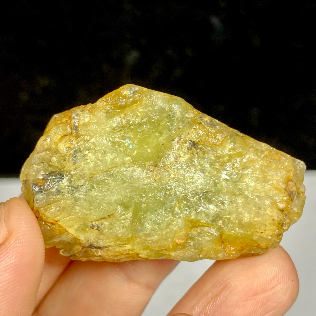 Heliodor Natural Crystal Rough - Yellow Beryl - Golden Beryl - GemsCollection