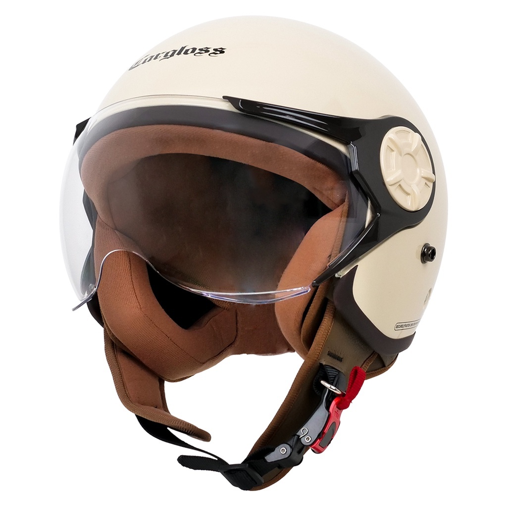 Helm Cargloss Hijab YRH Half Face / Helm Cargloss Hijab