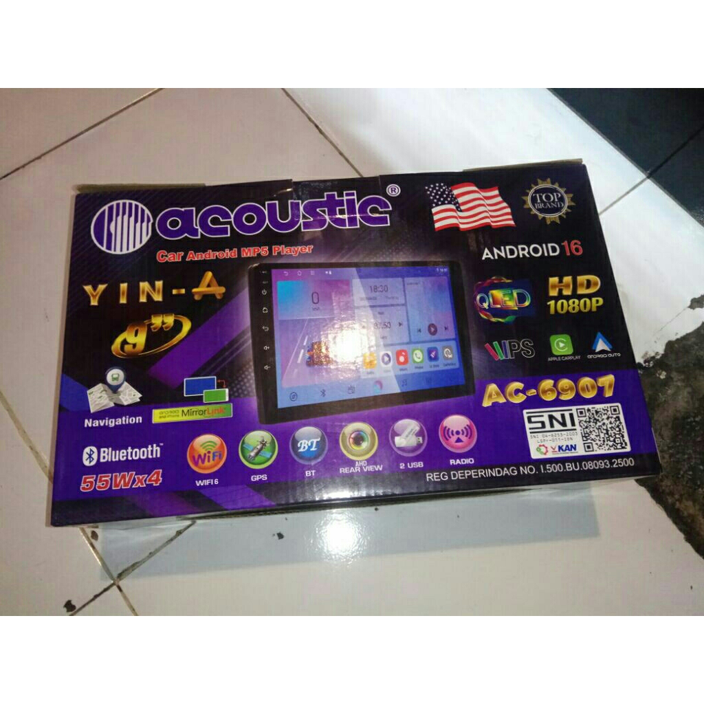 head unit acoustic yin ram 4/64 gb