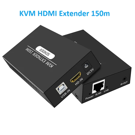 KVM HDMI Extender 150m Full HD with LOOP HD Extender