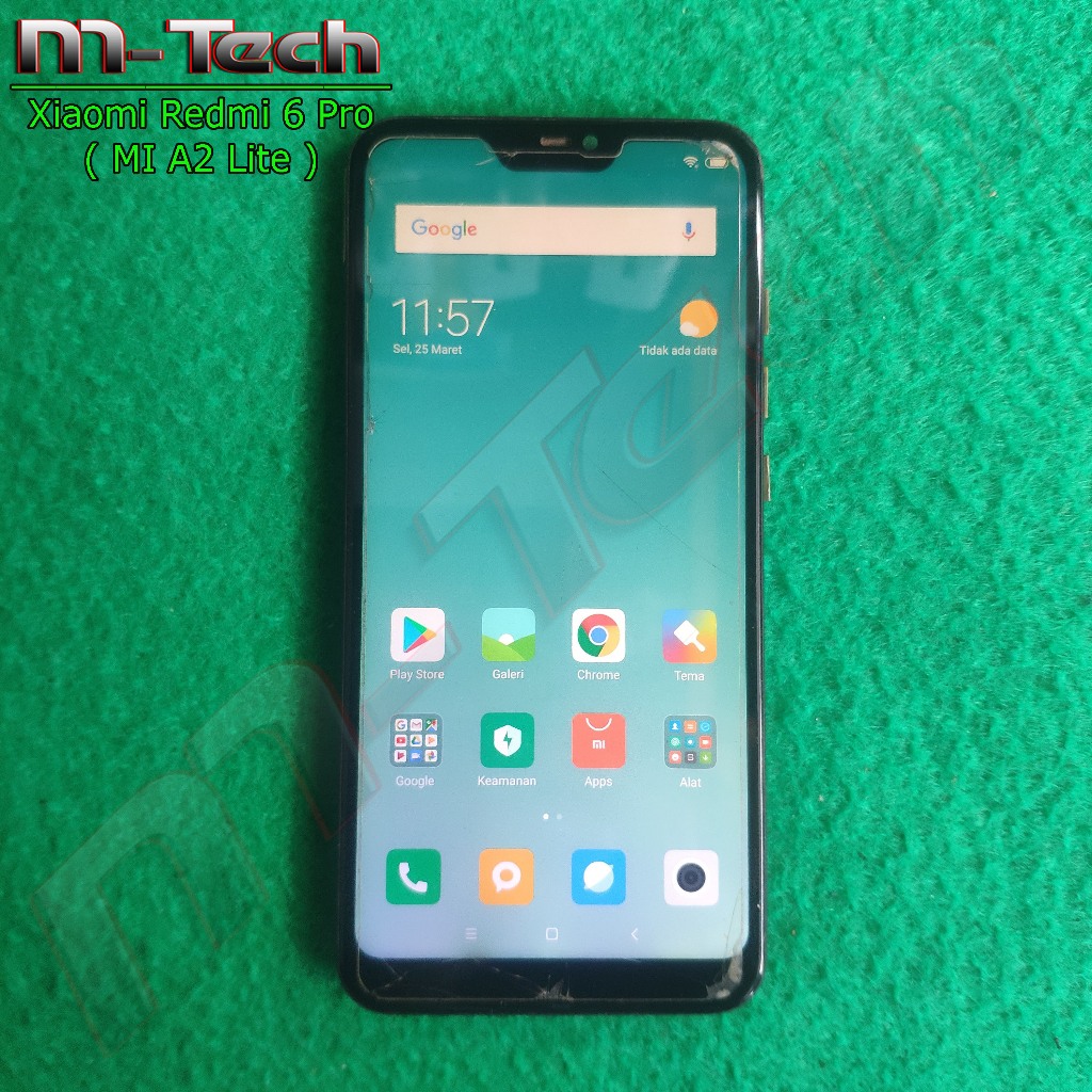 [5163] PCB Mesin Xiaomi MI A2 Lite / Redmi 6 Pro (2018) hidup minus