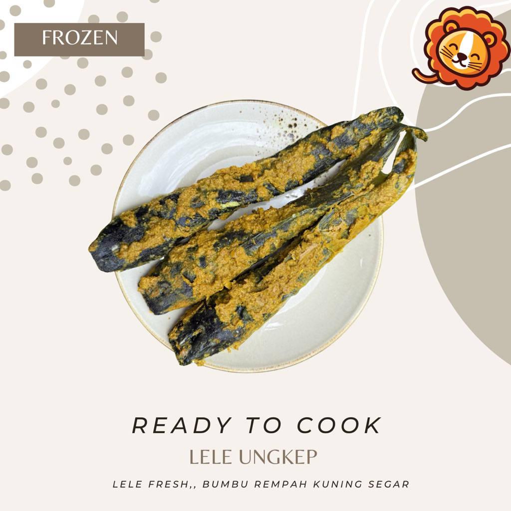 Lele Ungkep Bumbu Kuning Frozen - Ikan Lele Disukai Anak l Lele Siap Goreng | Gurih & Praktis | Lele