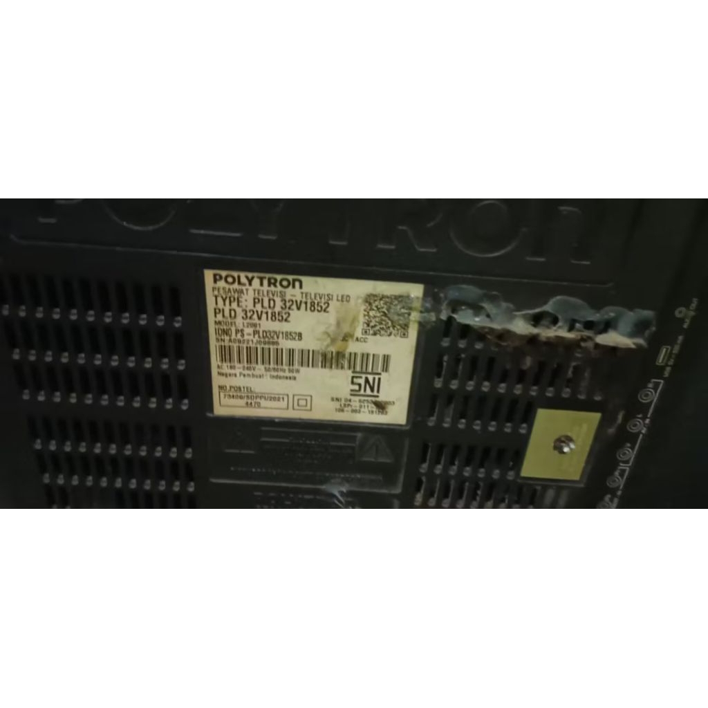 MESIN MAINBOARD PSU PLD 32V1852 POLYTRON PLD32V1852 KLATEN