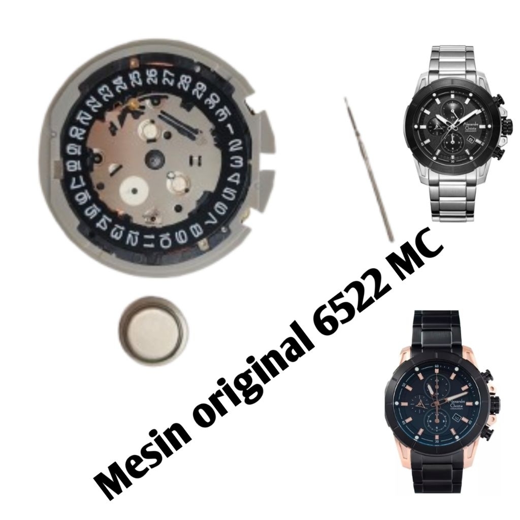 Mesin Alexandre Christie original 6522MC