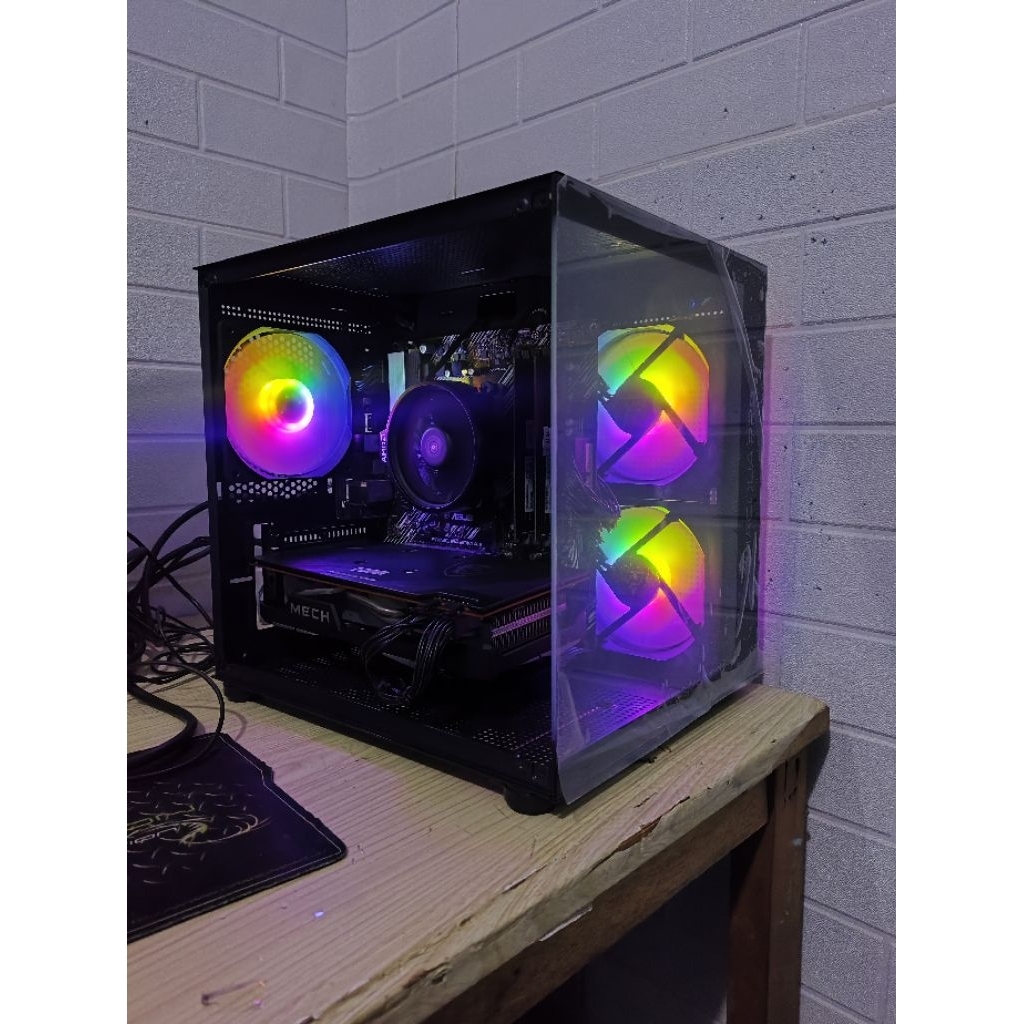 Pc ryzen 7 5700g | Rx 6700xt 12gb Pforma rtx 3070 | 512gb
