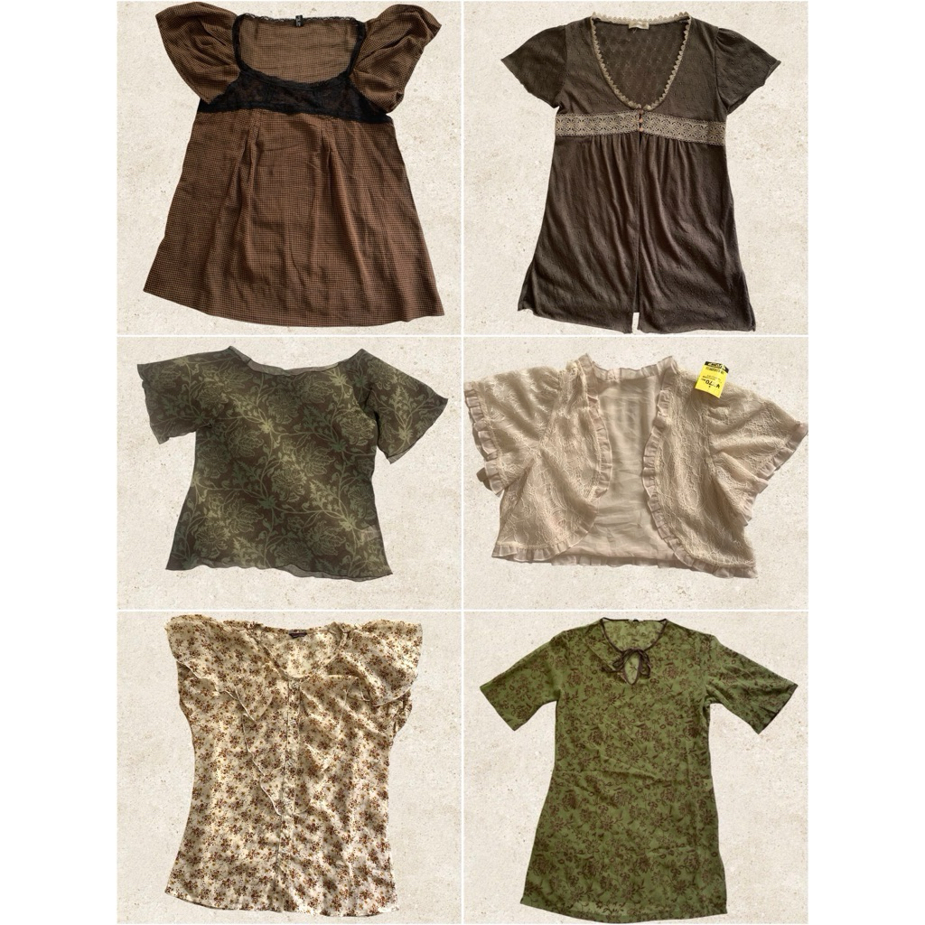 mori kei coquette fairycore shouju series