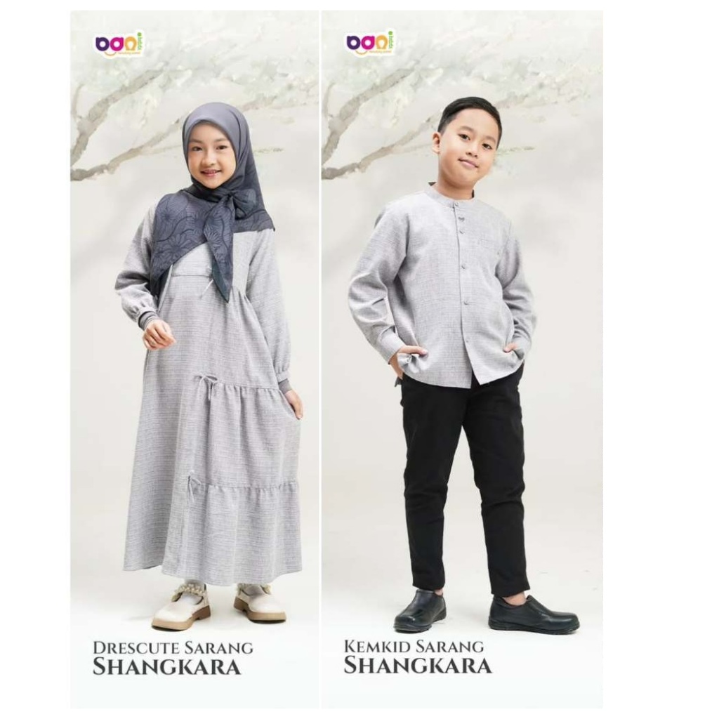 Rabbani - Anak Sarang Shangkara Kemko Dresslim kemeja koko anak dan dewasa terbaru