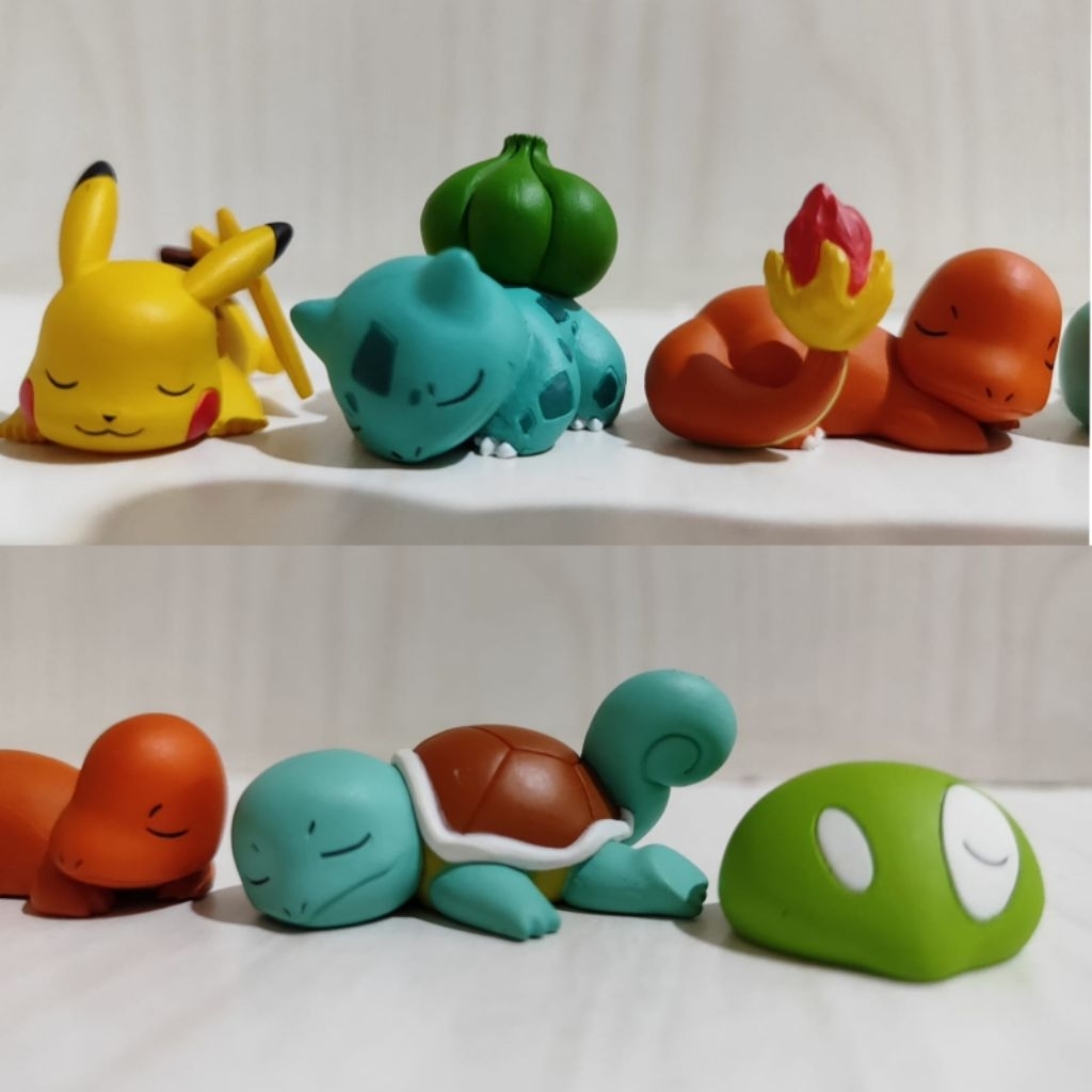 Gashapon Gacha Sleeping Pokemon XYZ set original