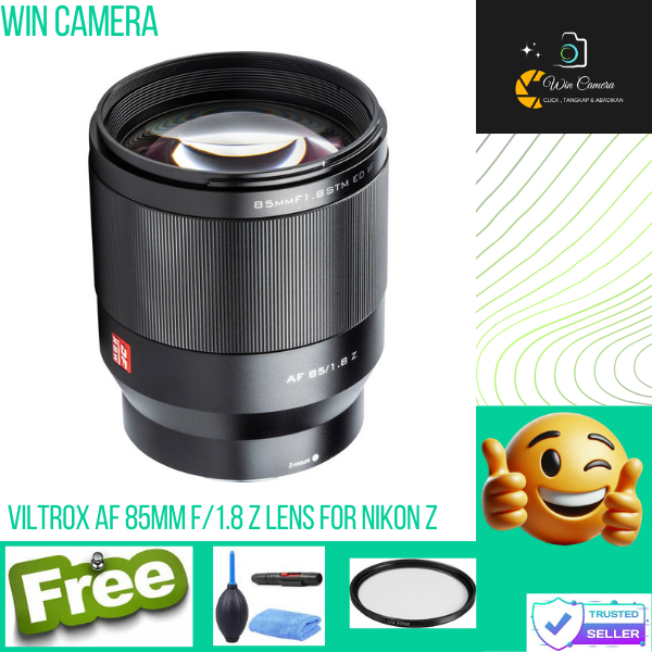 Lensa Viltrox AF 85mm f/1.8 Z Lens for Nikon Z / viltrox 85mm for z mount