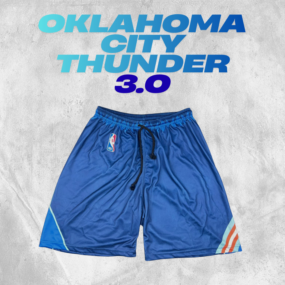 Celana Drifit Jersey Olahraga Oklahoma City Thunder 3.0 Basket
