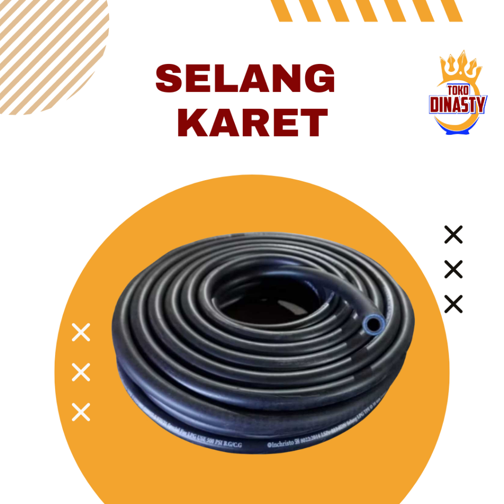 SELANG GAS LPG 500 PSI 3 LAPIS