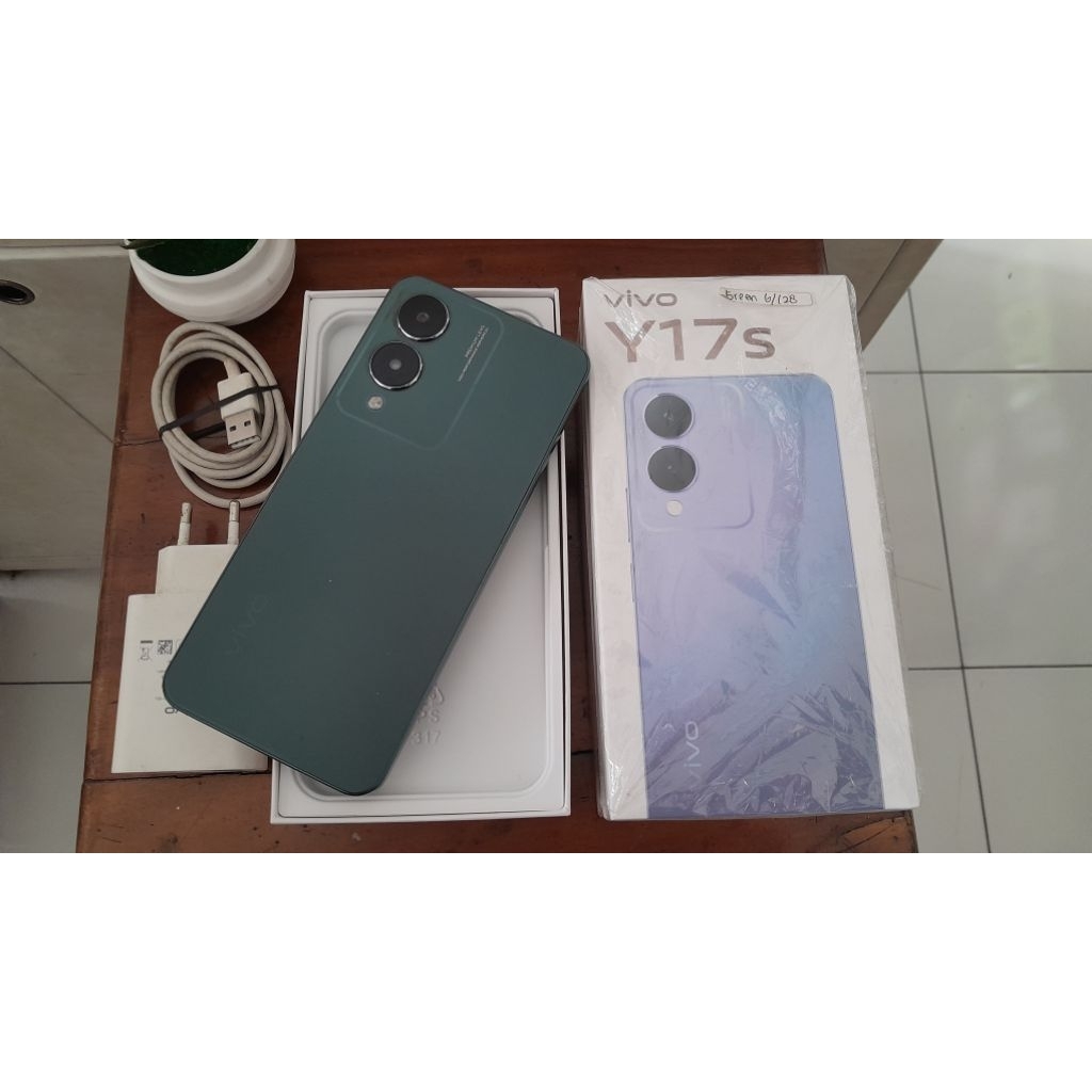 [AzamMediaPonsel] VIVO Y17s Ram 6/128GB Second Fullset ORI