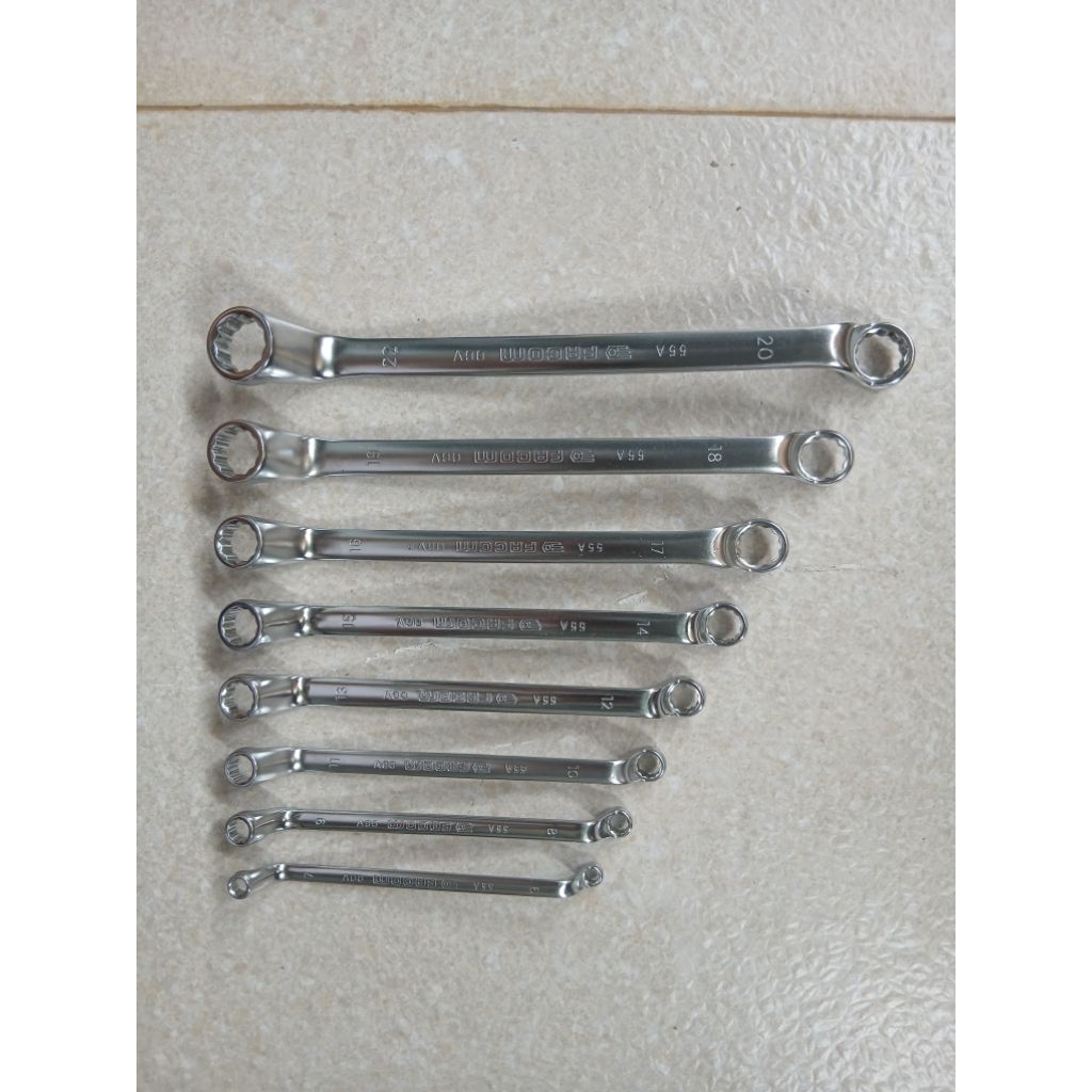 facom - kunci ring set (8pcs) - second