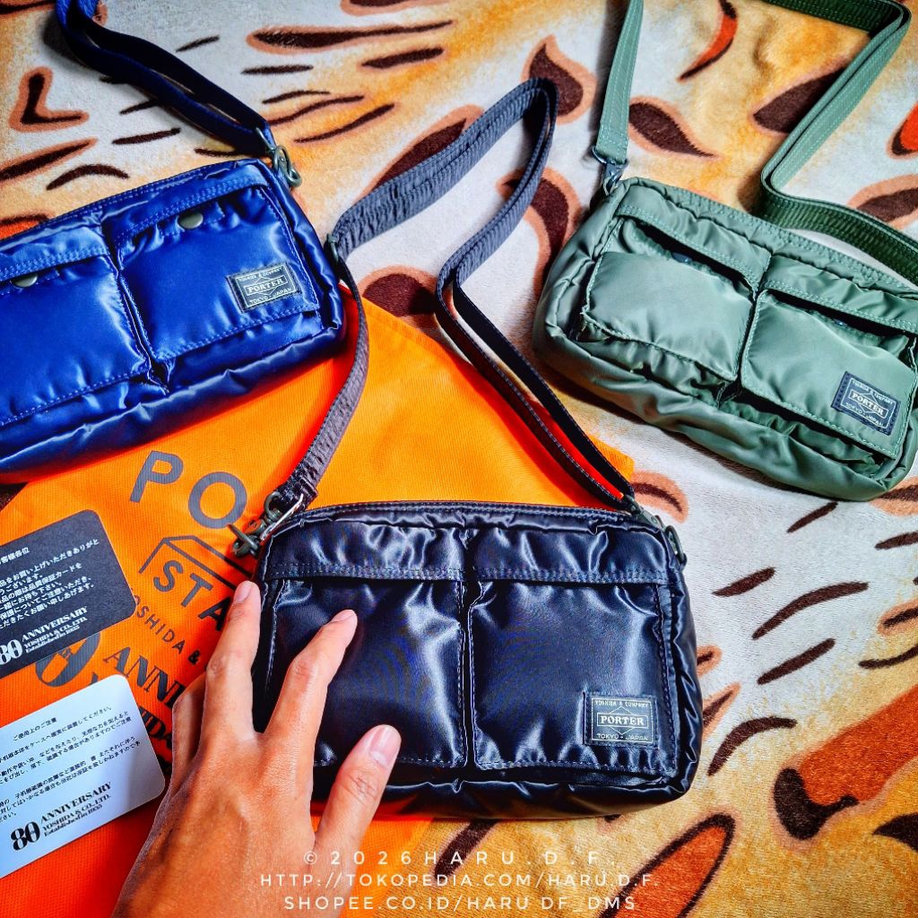 Yoshida Porter Tanker stand Should bag Black XS new version