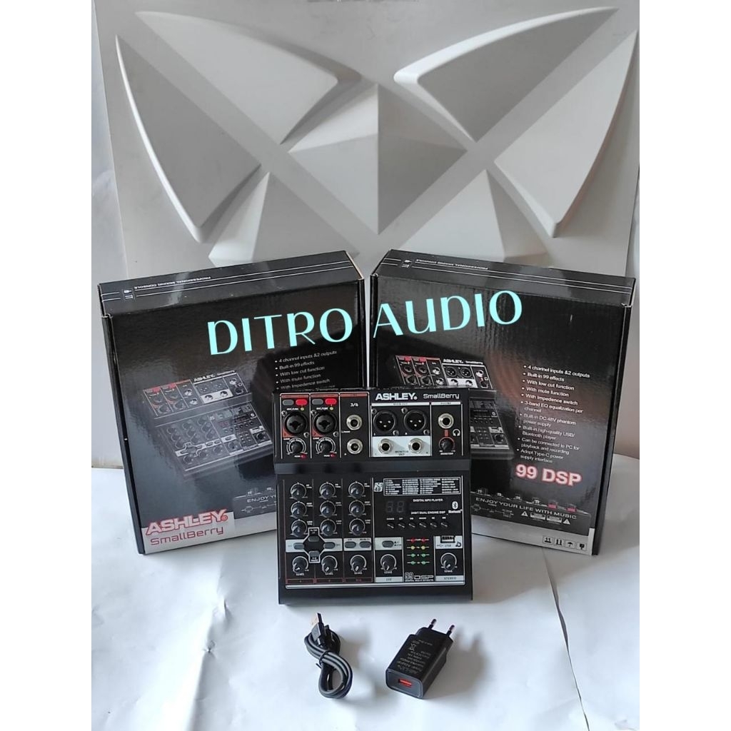 MIXER ASHLEY 4 CHANNEL Smallberry original small berry 99 DSP