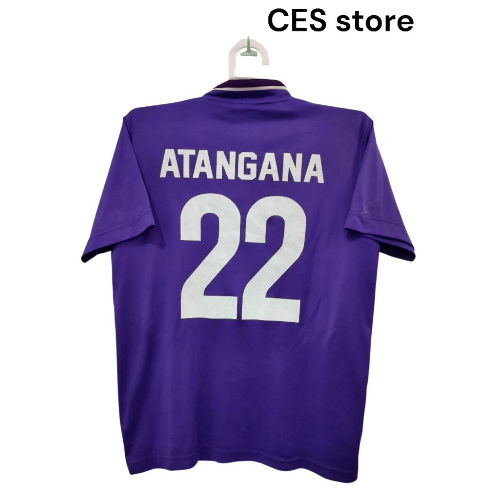 jersey baju bola retro vintage persita atangana sport casual