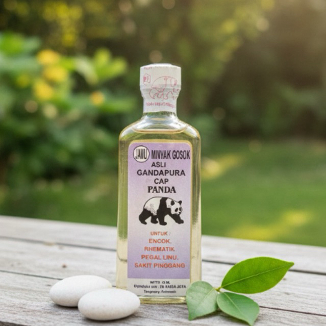 Minyak Gosok Gandapura Cap Panda 100% Asli