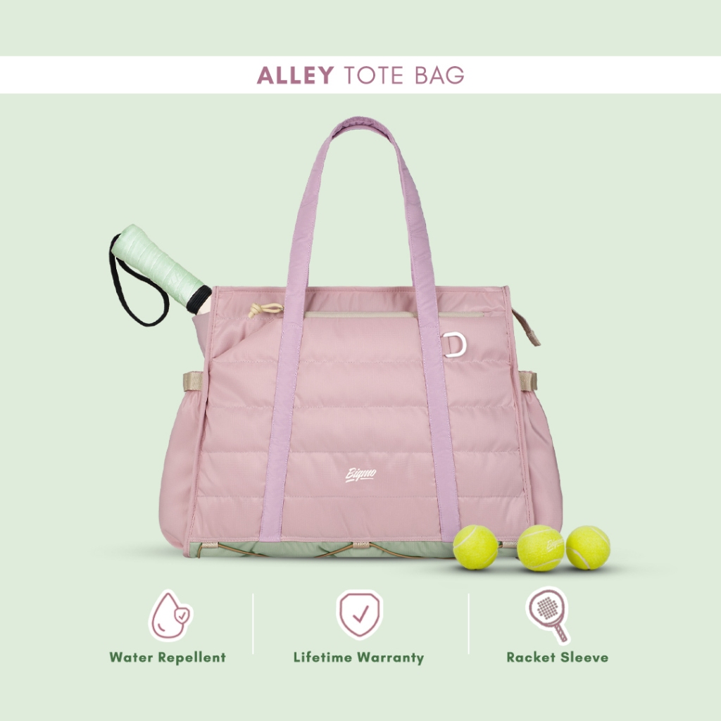 Bigmo Alley Totebag Sakura Tas Tenis-Padel (Tas Olahraga) Water-Repellent