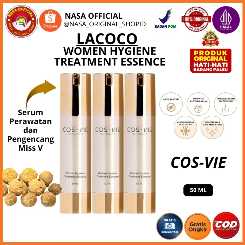 COSVIE NASA Essence Kewanitaan Anti Bakteri Jaga pH & Atasi Keputihan