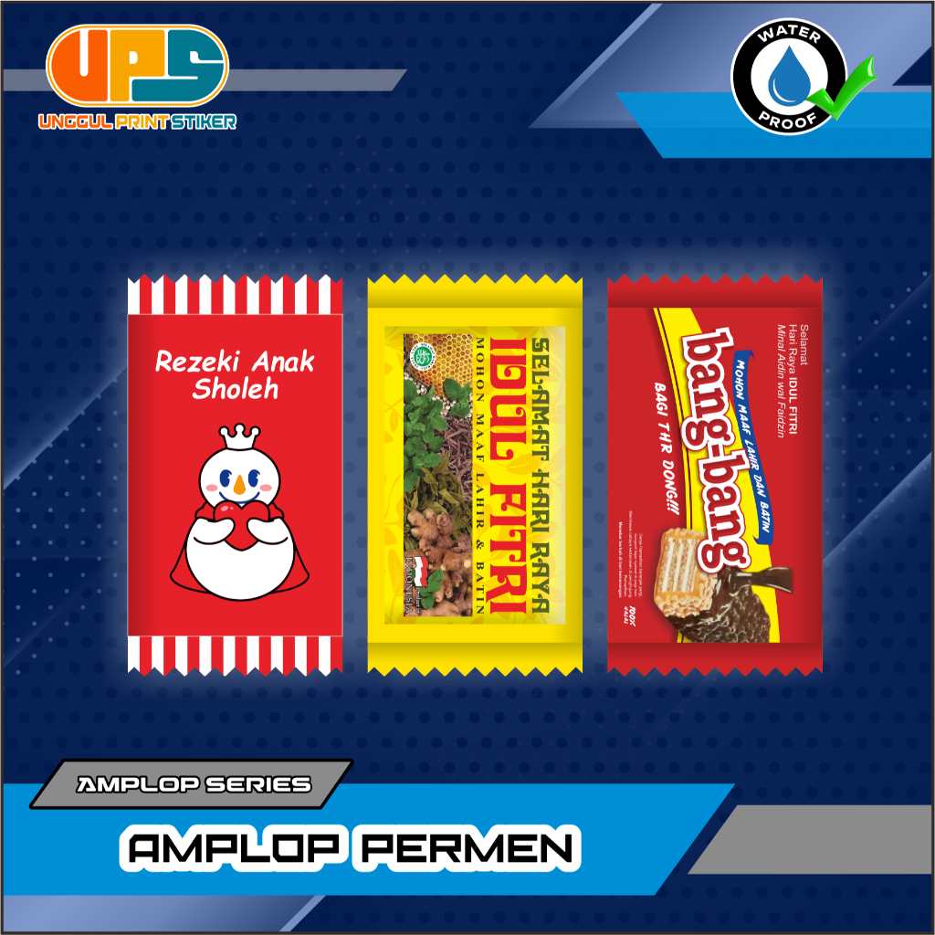 AMPLOP LEBARAN PERMEN | AMPLOP THR IDUL FITRI | ANGPAO PERMEN