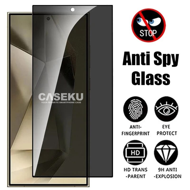 Antigores Samsung A36 5G Samsung A56 5G Tempered Glass SPY Anti Privacy Anti Intip Full Cover for Sa