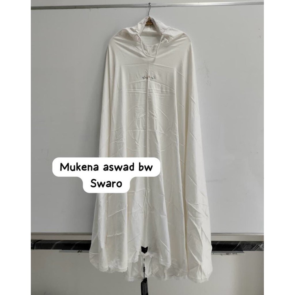 Mukenah Sisesa Putih Double Swaro| Prayer Set Sisesa | Mukenah Sisesa | New Mukenah