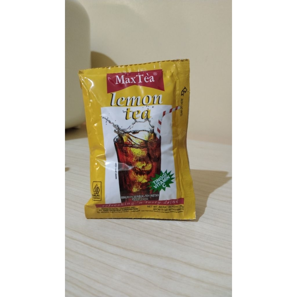 max tea lemon tea