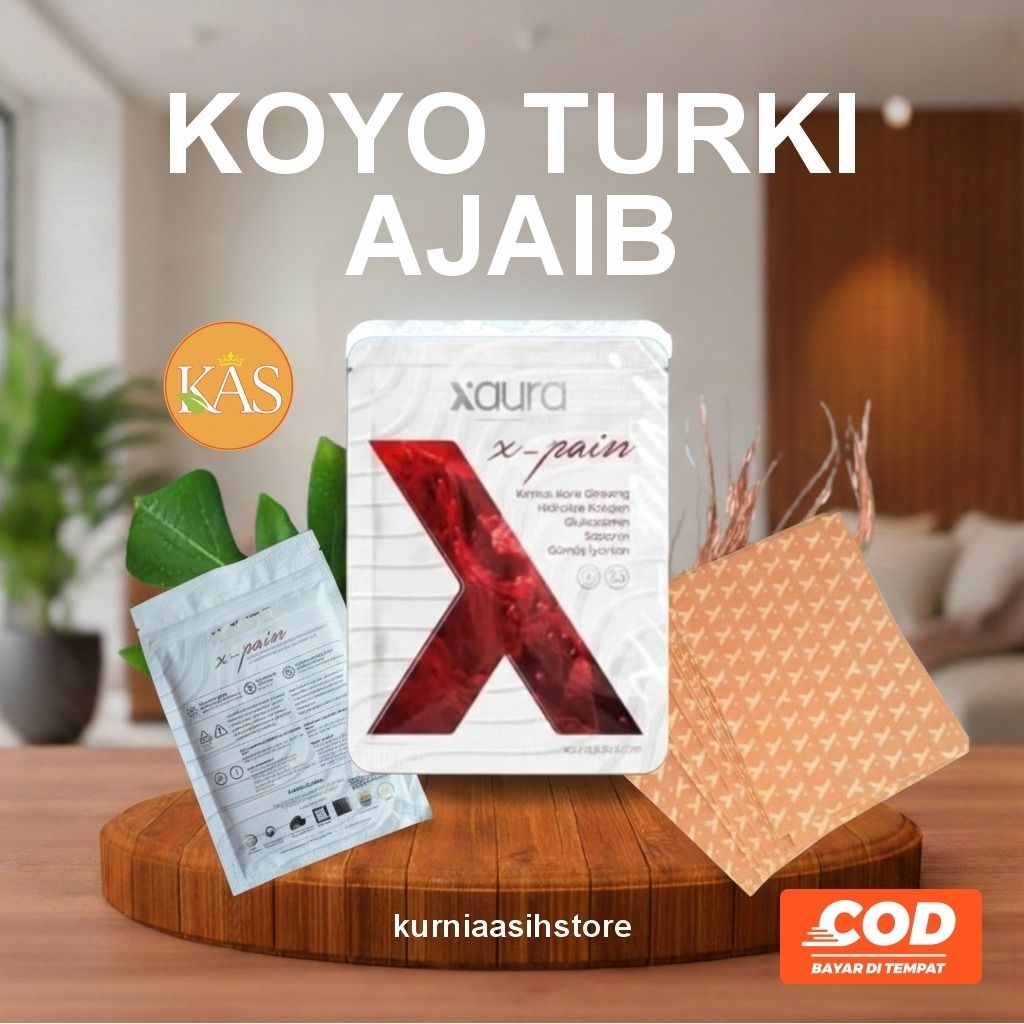 KOYO TURKI XPAIN ORIGINAL TRANSDERMAL BISA ECERAN
