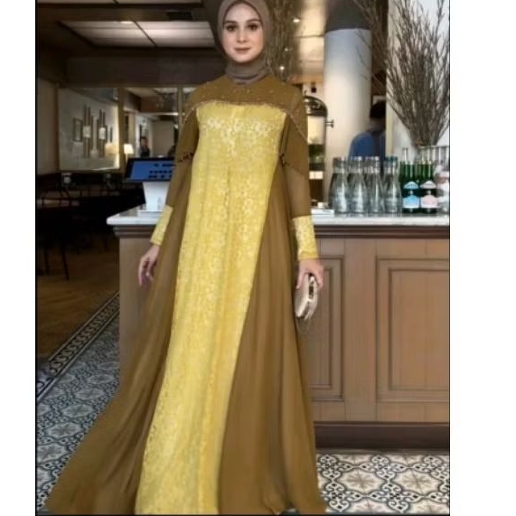 javina_official hamidah golden olive xl