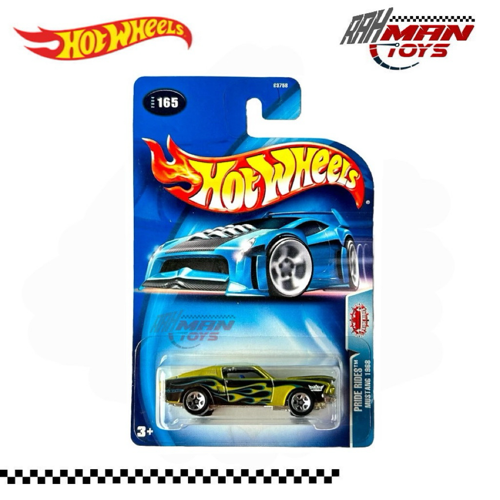 Hot Wheels 1968 Ford Mustang seri Pride Rides 2004