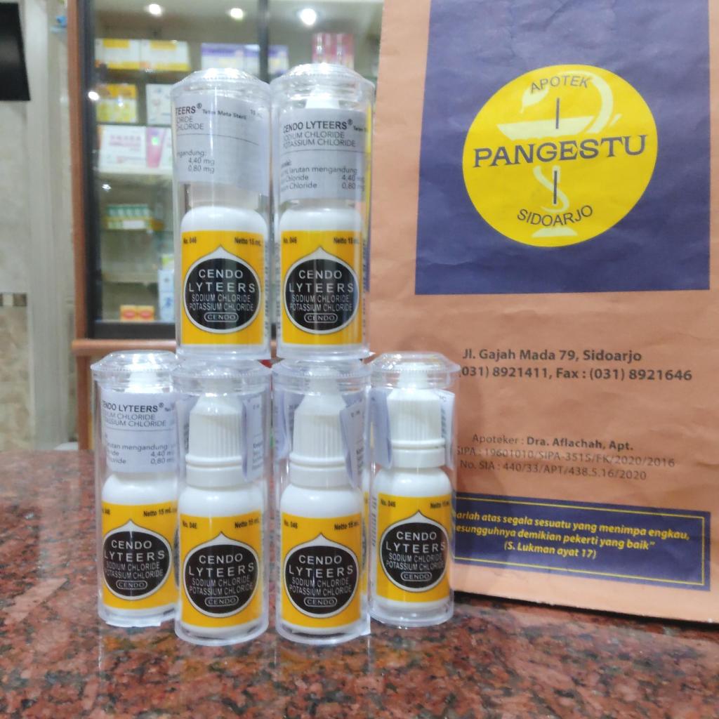 Cendo Lyteers Botol 15 ml / Tetes Mata Lyters / Lyteer Lyter Liteers Liters Liter Eye Drop