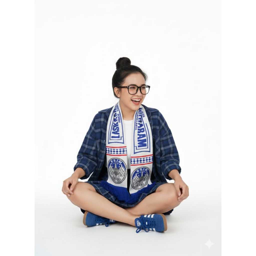 Syal Scarf Rajut PSIM 1929 | LASKAR MATARAM PRIDE OF YOGYAKARTA | 14 Get | made in Lokal