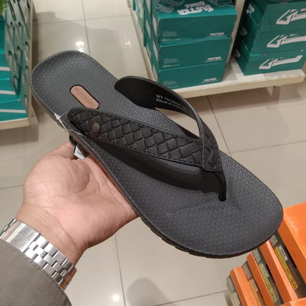 WATCHOUT SANDAL JEPIT PRIA - SANDAL JEPIT PRIA KEKINIAN - ORIGINAL