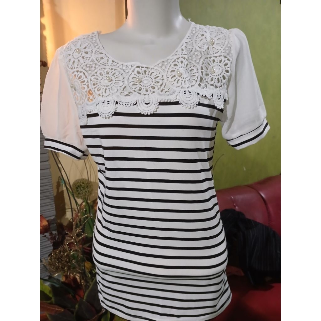 PRELOVED ATASAN RENDA MUTIARA