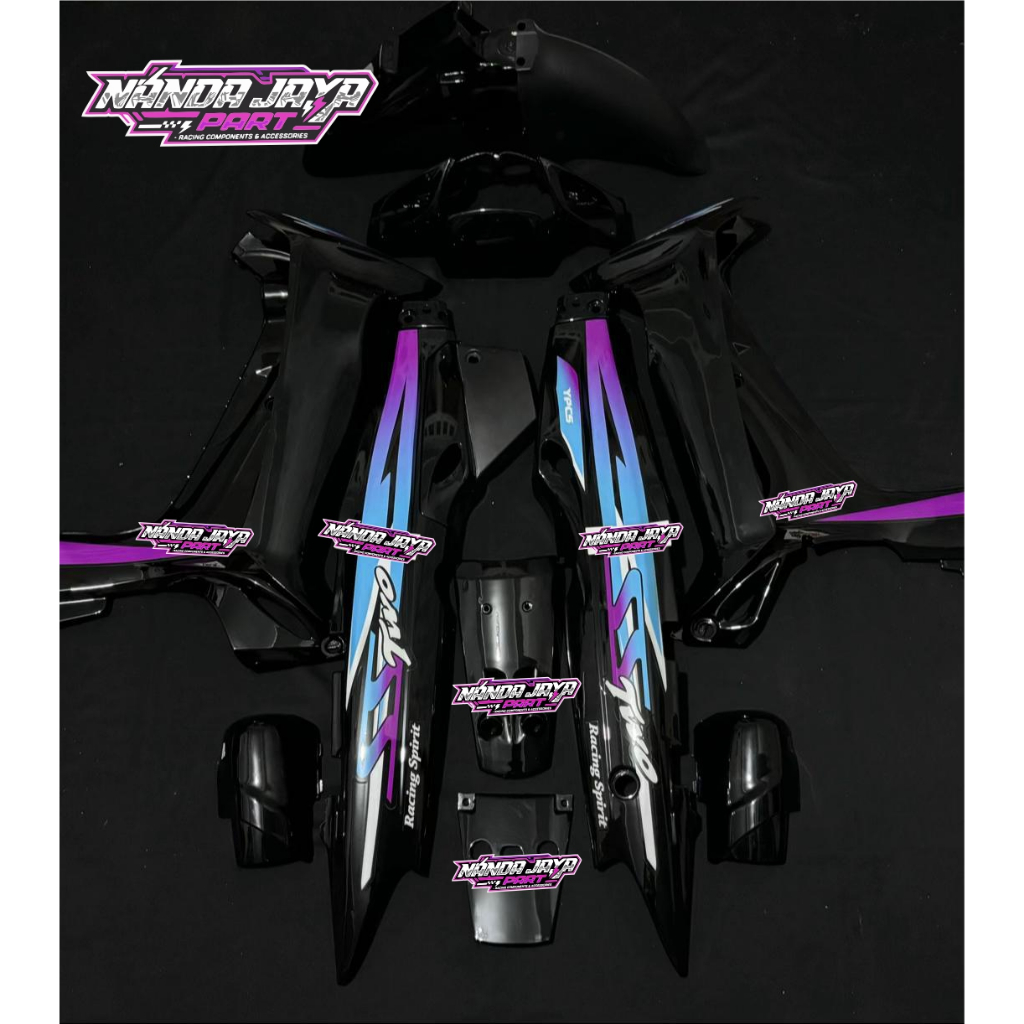 bodi fullset fizr hitam premium - bodi set fizr hitam premium - kap Fizr hitam high quality