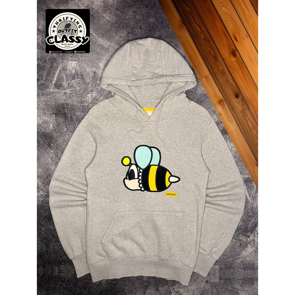 hoodie pancoat lebah second