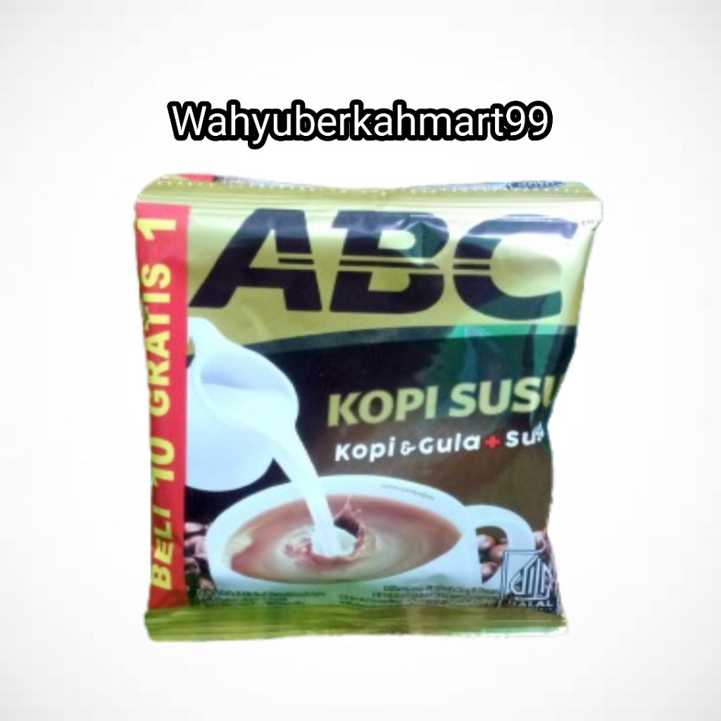 Kopi ABC Susu 1 Pack Isi 10 Renceng