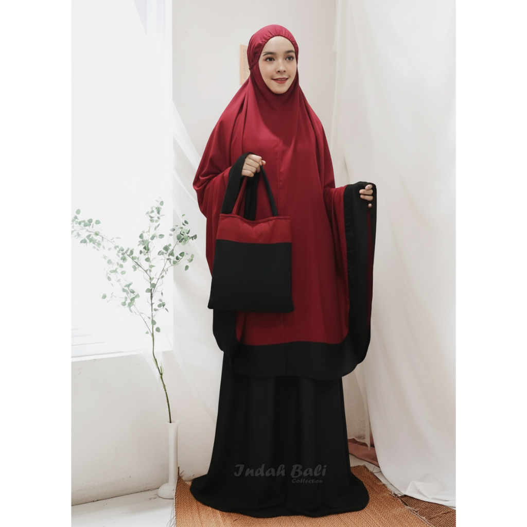 Mukena Bali Salwa Super jumbo Khanza
