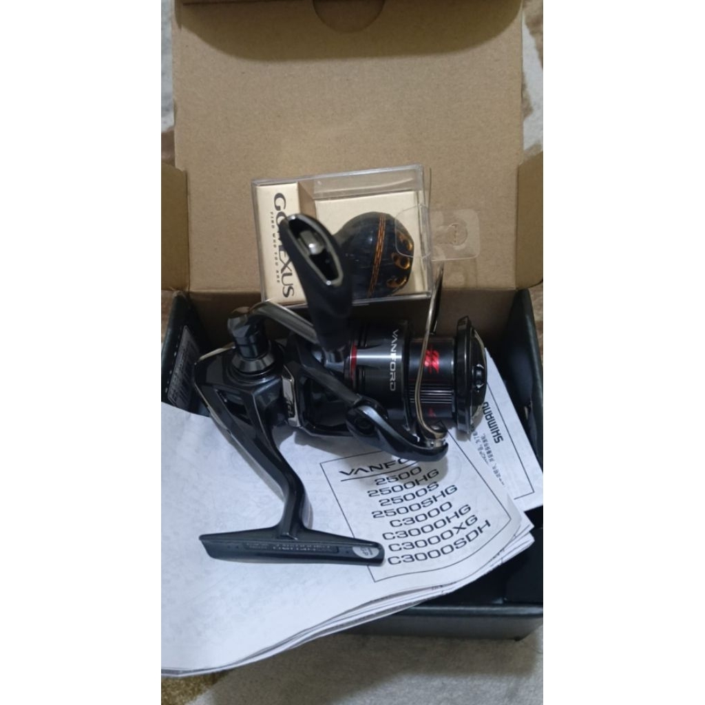 SHIMANO VANFORD C3000XG NEW + KNOB GOMEXUS