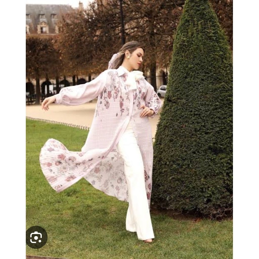 Benang Jarum Festive Finesse Pleated Dress