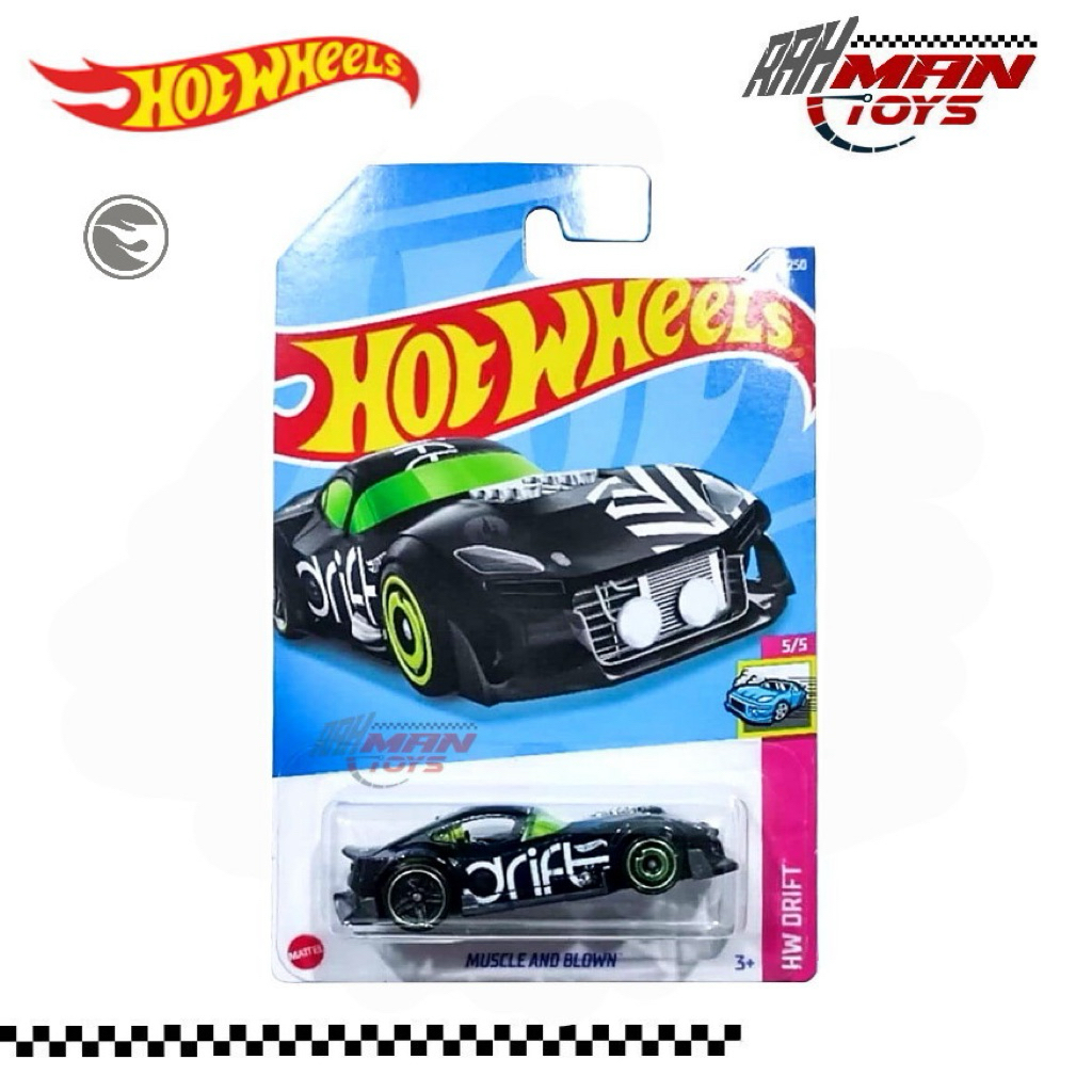 Hot Wheels Muscle and Blown seri HW Drift tahun 2022 (TH) Reguler