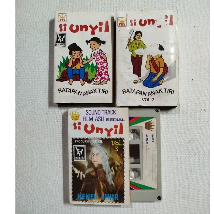 KASET PITA 1819- CERITA ANAK SI UNYIL VOLUME 123 (3KASET)