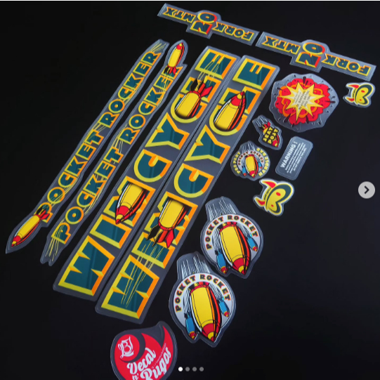 Decal Stiker BMX Wimcycle Rocket 2020-21