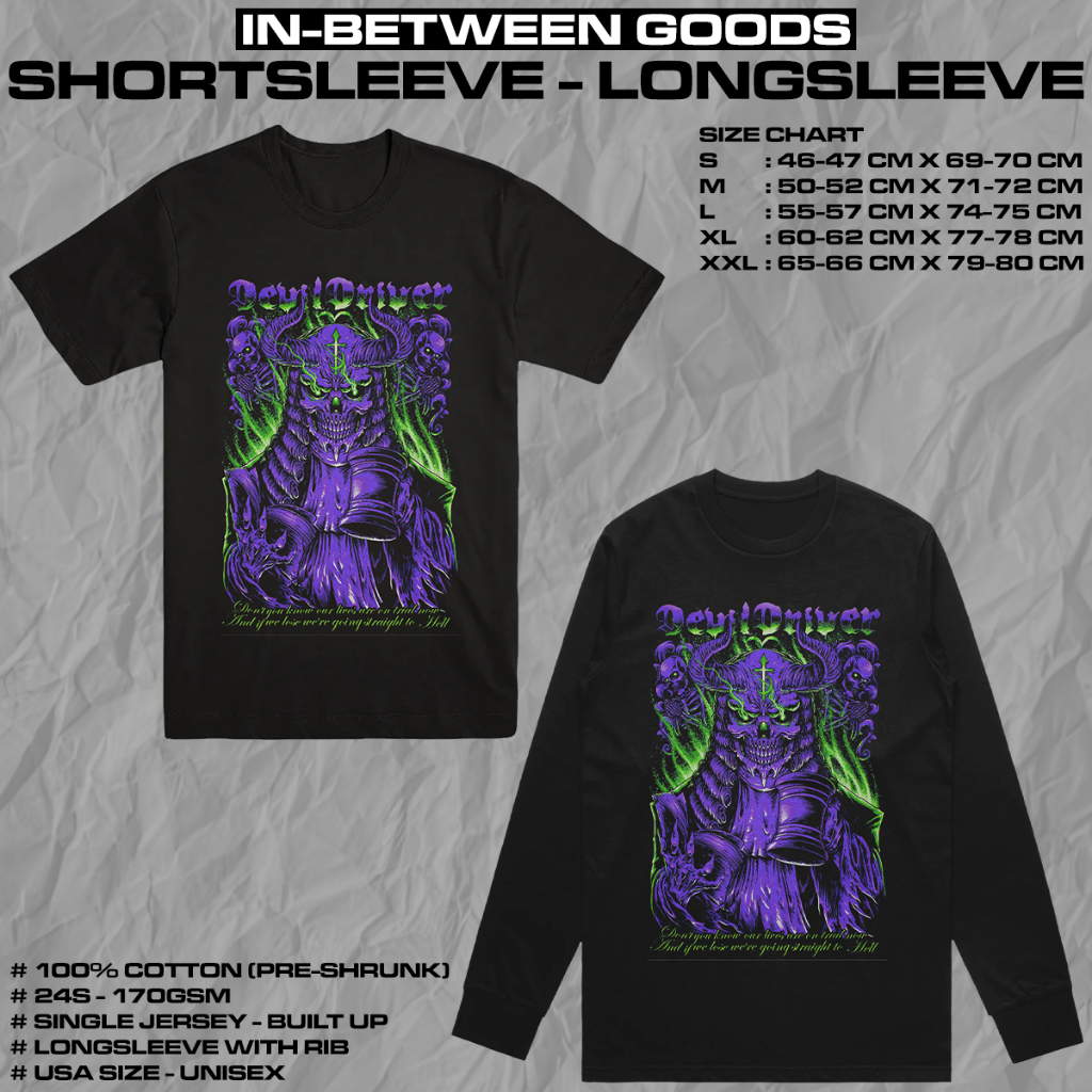 DEVILDRIVER - JUDGE NEON | T-SHIRT | LONGSLEEVE | GROOVE METAL | BAND MERCH