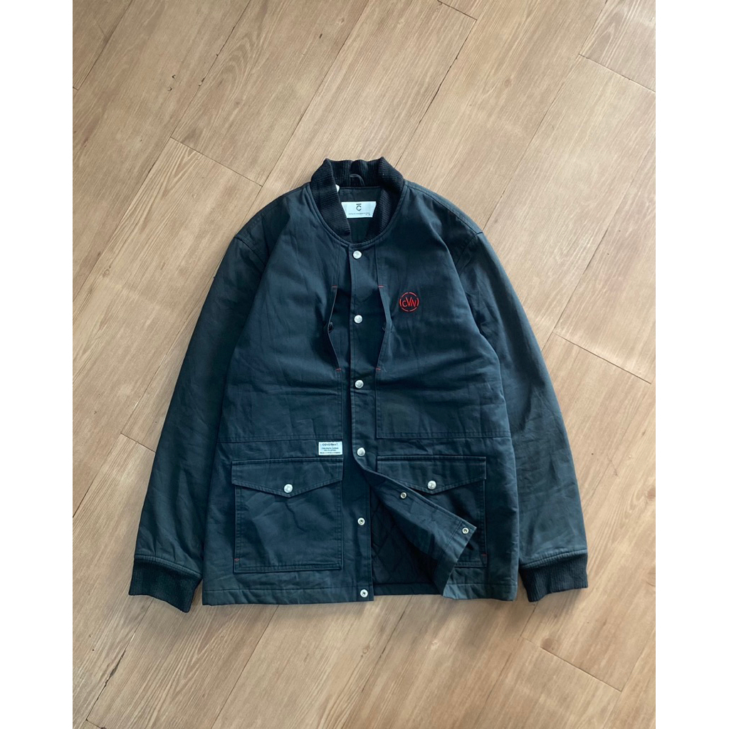 STREETWEAR COVERNAT CANVAS CHORE JACKET BOMBER WORKJACKET CASUAL