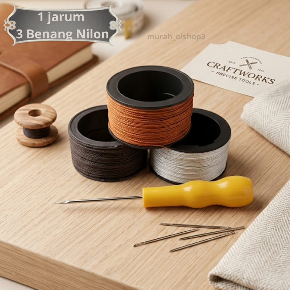 Jarum Jahit Sepatu | Jarum Sol Sepatu Dan Benang E
