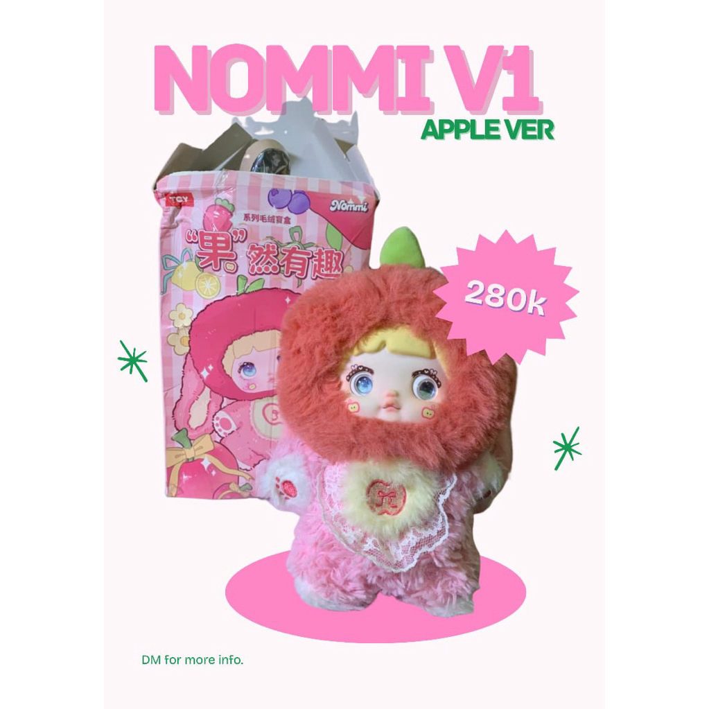 [Ready Stock] Nommi V1 Apple (minus box)
