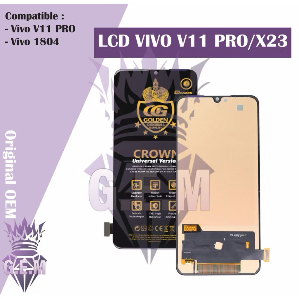 LCD TOUCHSCREEN VIVO V11 PRO / VIVO 1804  FULLSET COMPLETE ORIGINAL